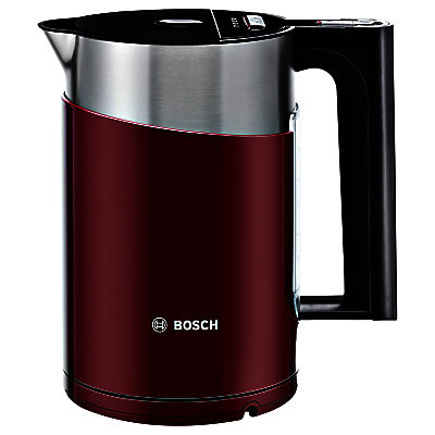 Bosch Styline Sensor TWK86104GB Kettle, Cranberry